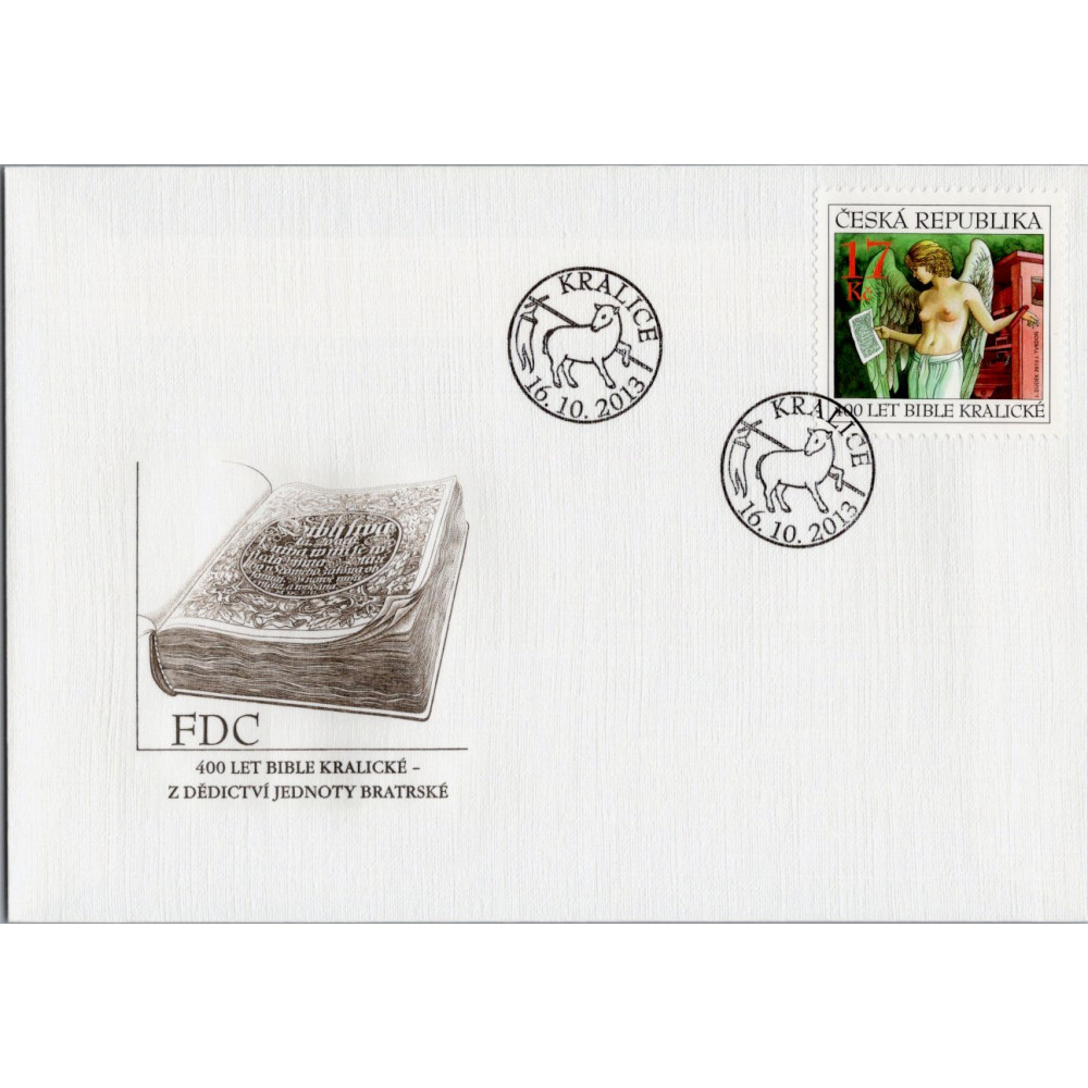 FDC ČR, Pof.791**, 17 Kč