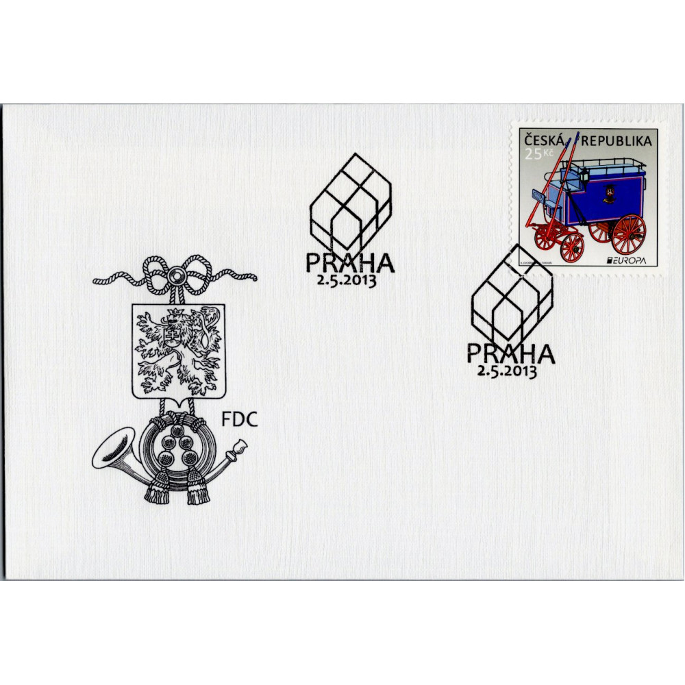 FDC ČR, Pof.762**, 25 Kč