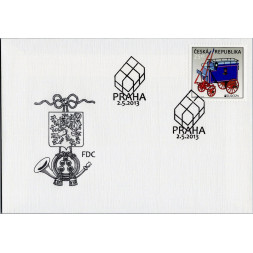 FDC ČR, Pof.762**, 25 Kč