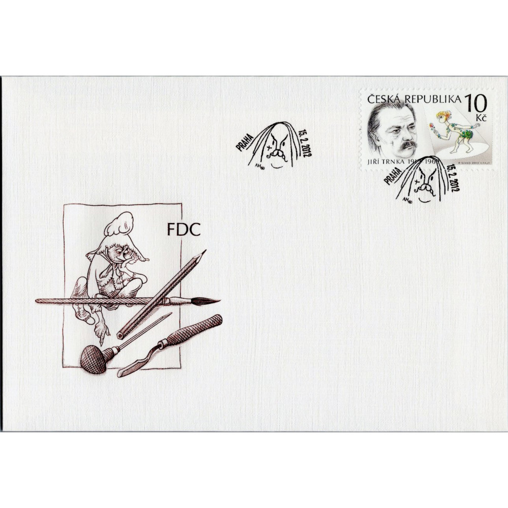 FDC ČR, Pof.710**, 3 Kčs