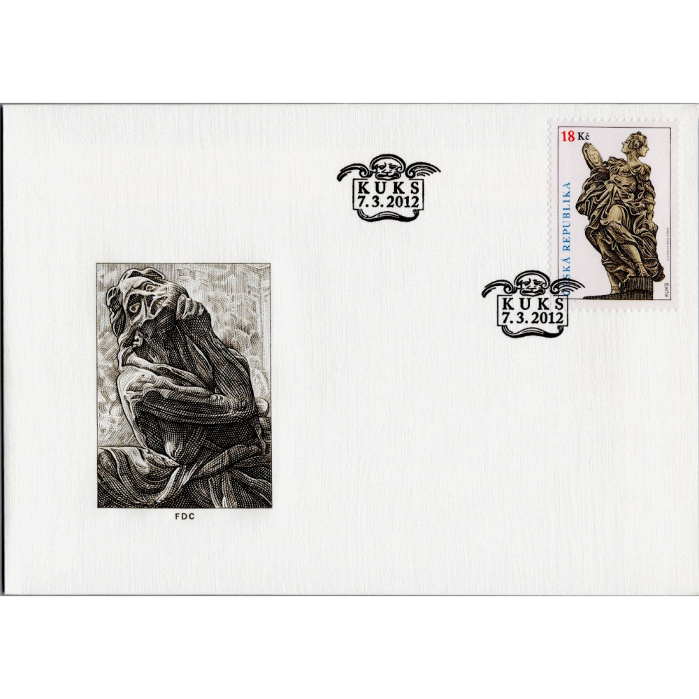 FDC ČR, Pof.712**, 14 Kč