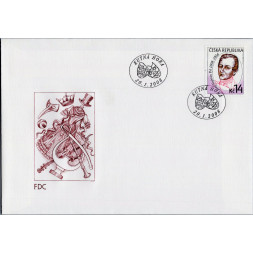 FDC Chequia, Pof.542 (Mi. 541), MNH, 14 Kč