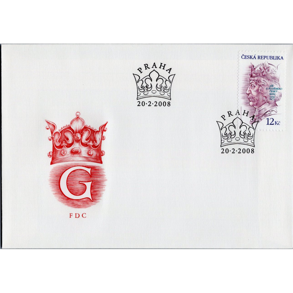 FDC ČR, Pof.547**, 12 Kč