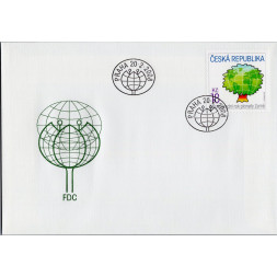 FDC ČR, Pof.546**, 18 Kč
