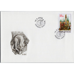 FDC ČR, Pof.553**, 15 Kč