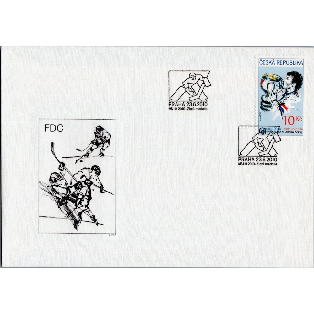 FDC Tschechische Republik, Pof.641 (Mi. 640)**, 10 Kč