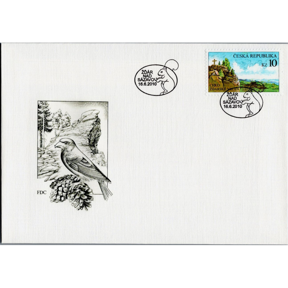 FDC ČR, Pof.639**, 10 Kč