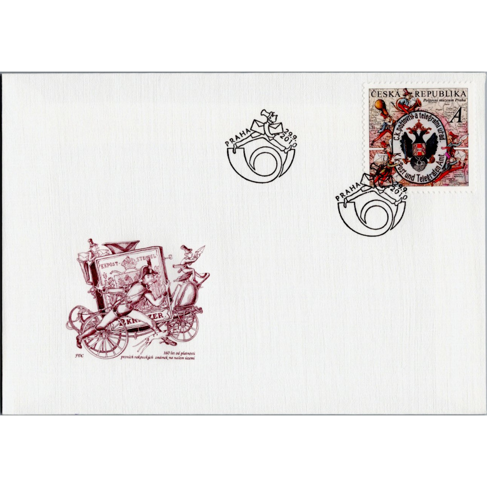 FDC ČR, Pof.654**, A