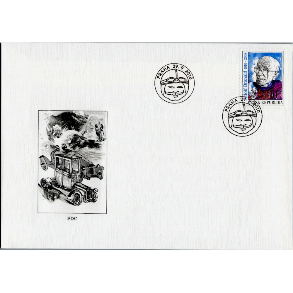 FDC ČR, Pof.652**, 10 Kč