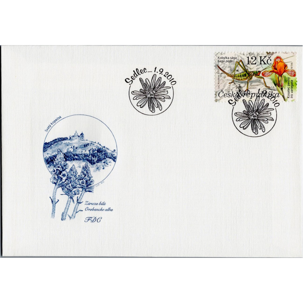 FDC ČR, Pof.646**, 12 Kč