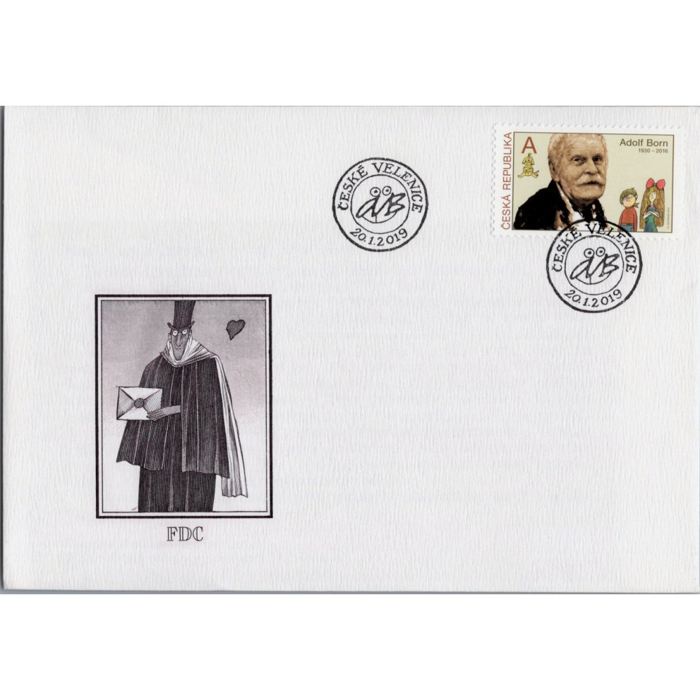 FDC Tschechische Republik, Pof.1016 (Mi. 1014)**, A