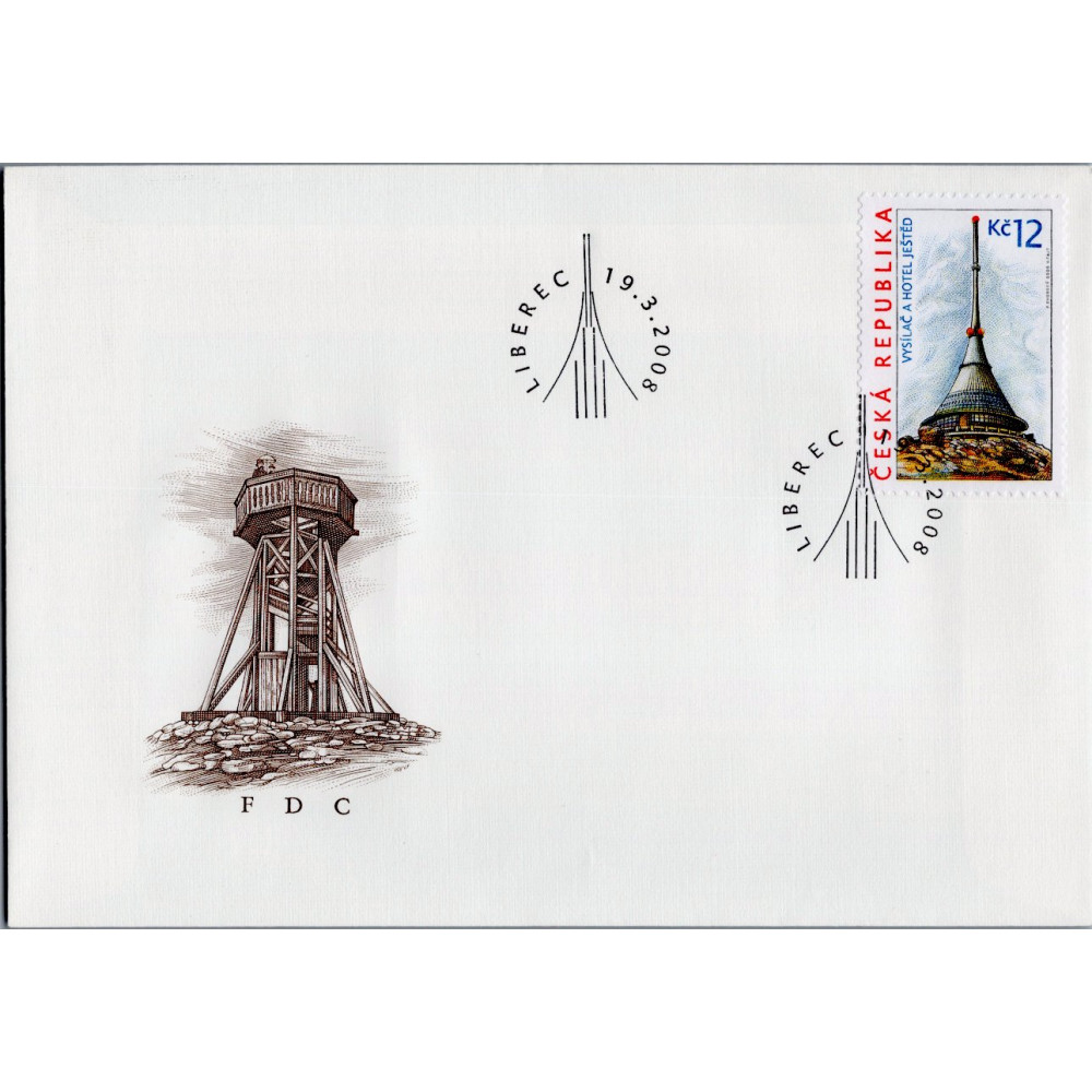 FDC ČR, Pof.552**, 12 Kč