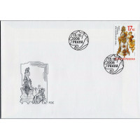 FDC ČR, Pof.577**, 17 Kč
