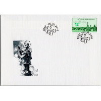 FDC ČR, Pof.657**, 12 Kč