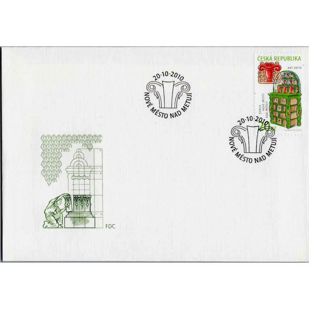 FDC ČR, Pof.659**, 20 Kč