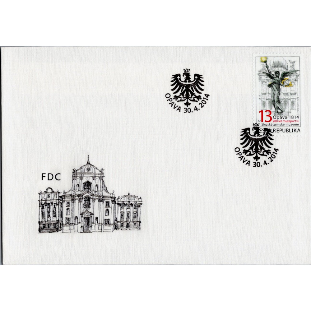 FDC ČR, Pof.806**, 13 Kč