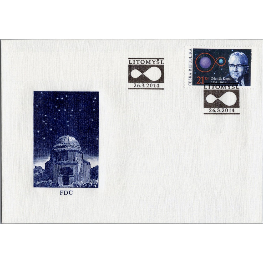 FDC ČR, Pof.803**, 21 Kč