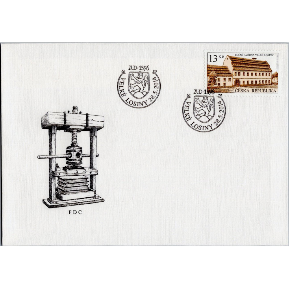 FDC Chequia, Pof.807 (Mi. 805), MNH, 13 Kč