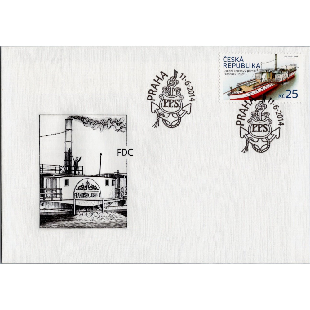 FDC ČR, Pof.811**, 25 Kč