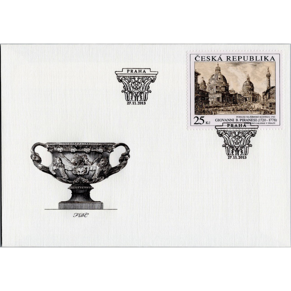 FDC ČR, Pof.792**, 25 Kč