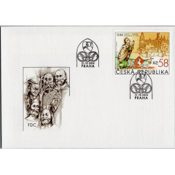 FDC Chequia, Pof.821 (Mi. 819), MNH, 58 Kč
