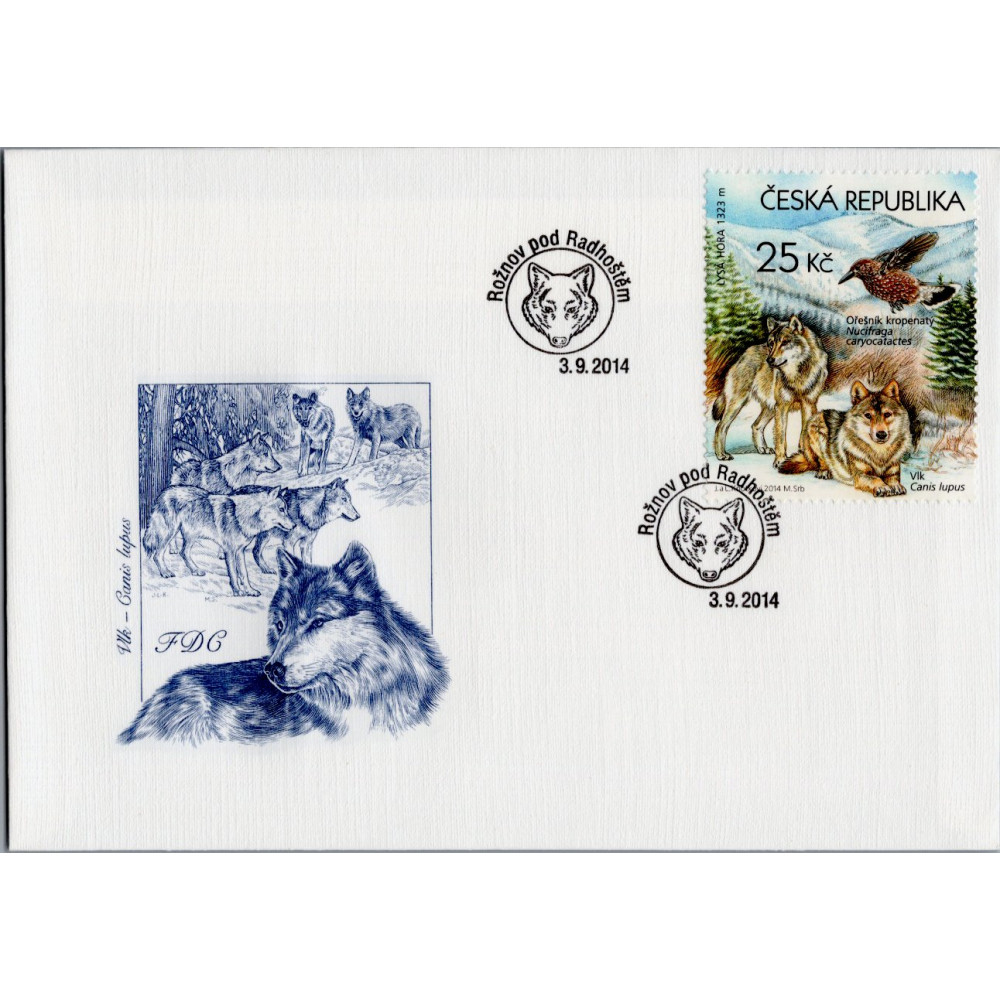 FDC ČR, Pof.817**, 25 Kč