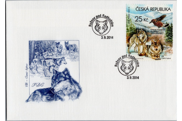 FDC ČR, Pof.817**, 25 Kč