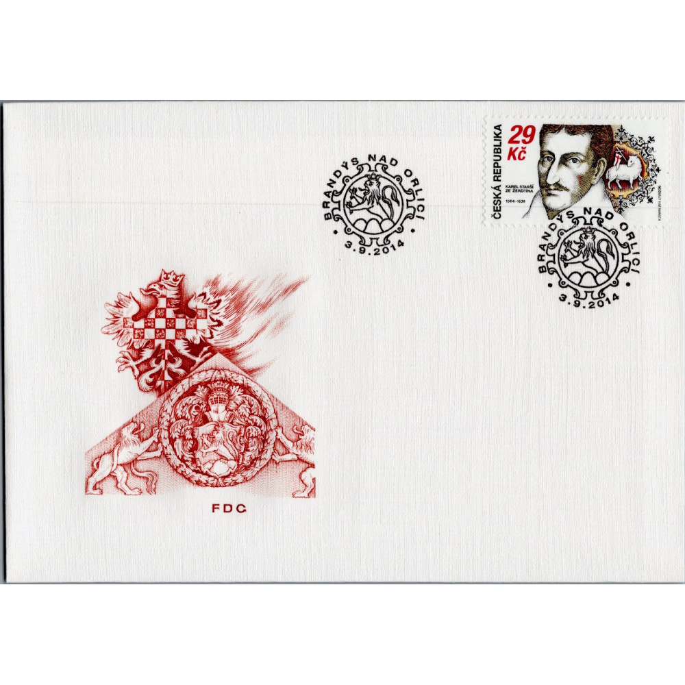FDC ČR, Pof.818**, 29 Kč