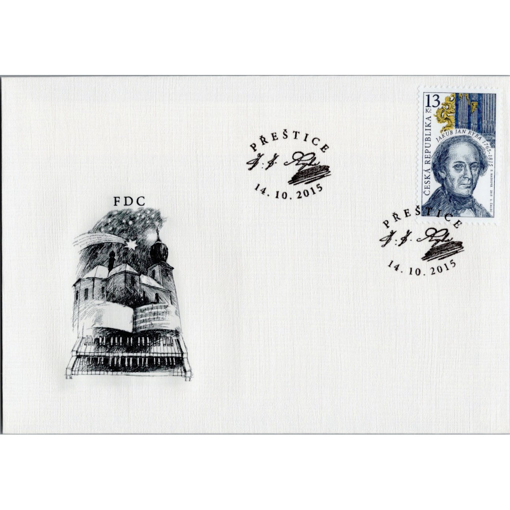 FDC Tschechische Republik, Pof.863 (Mi. 861)**, 13 Kč