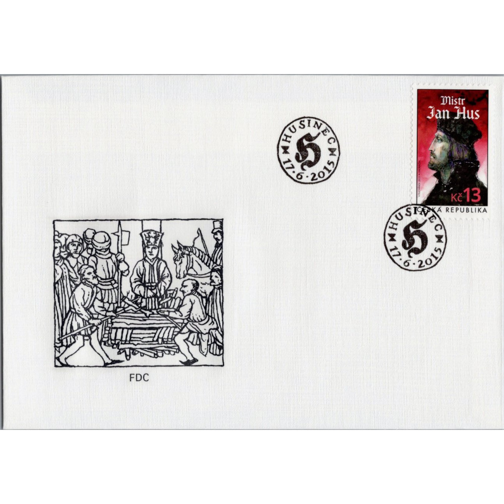 FDC ČR, Pof.852**, 13 Kč