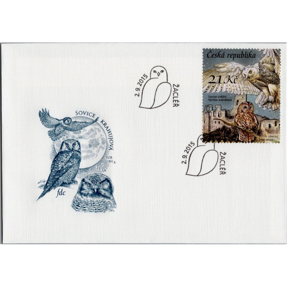 FDC Tschechische Republik, Pof.855 (Mi. 853)**, 21 Kč