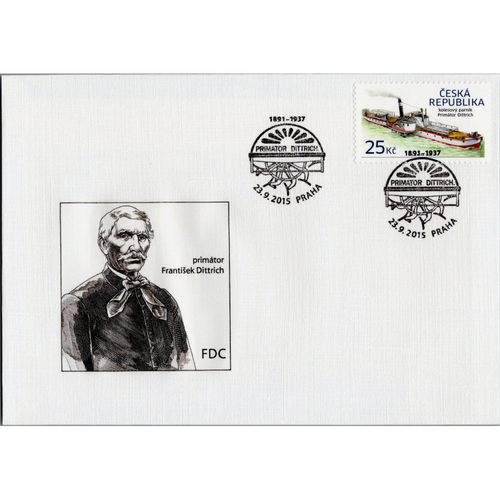 FDC Chequia, Pof.862 (Mi. 860), MNH, 25 Kč