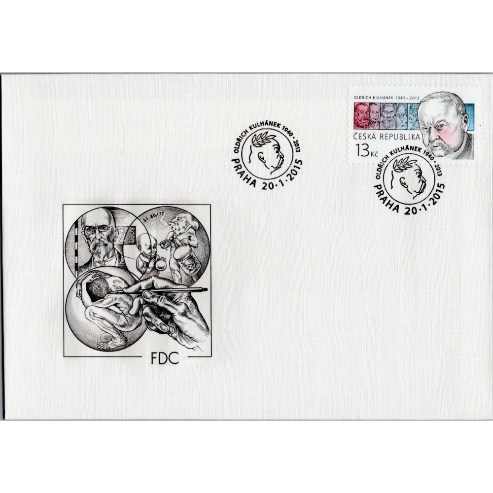 FDC Chequia, Pof.831 (Mi. 829), MNH, 13 Kč
