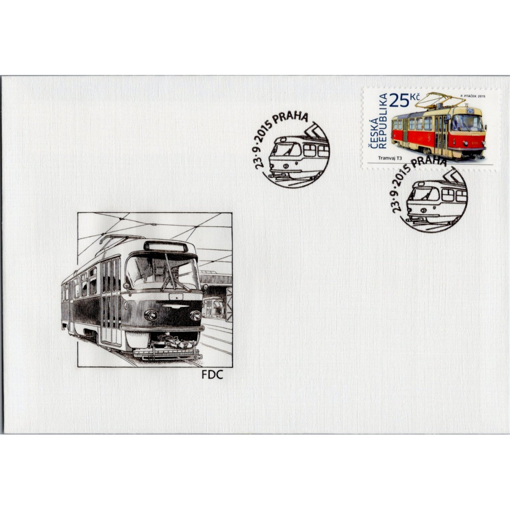 FDC Tschechische Republik, Pof.861 (Mi. 859)**, 25 Kč