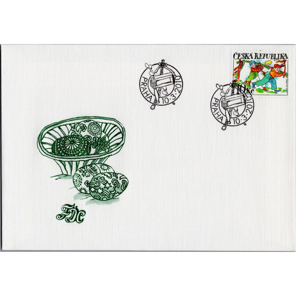 FDC Tschechische Republik, Pof.624 (Mi. 623)**, 10 Kč