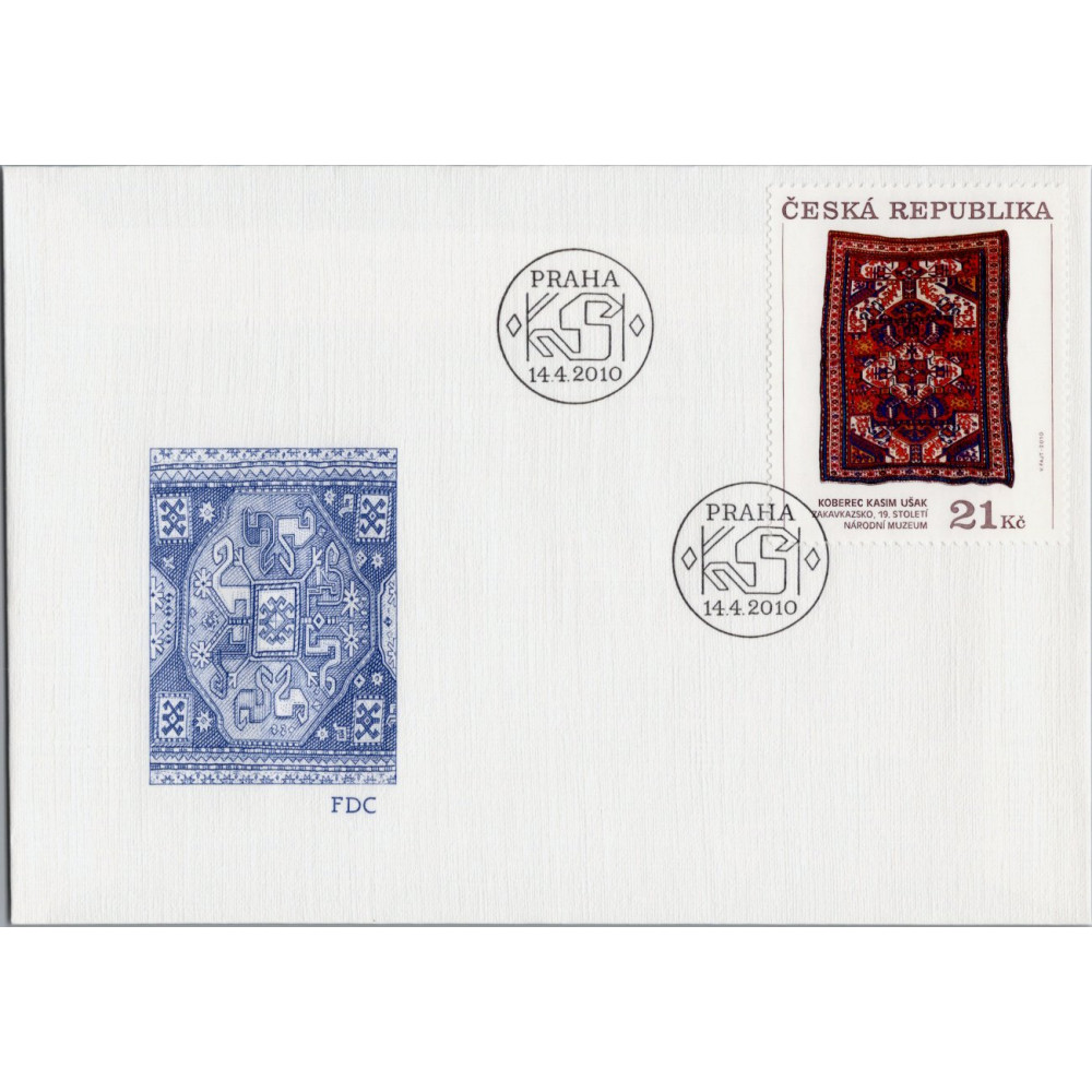 FDC ČR, Pof.628**, 21 Kč