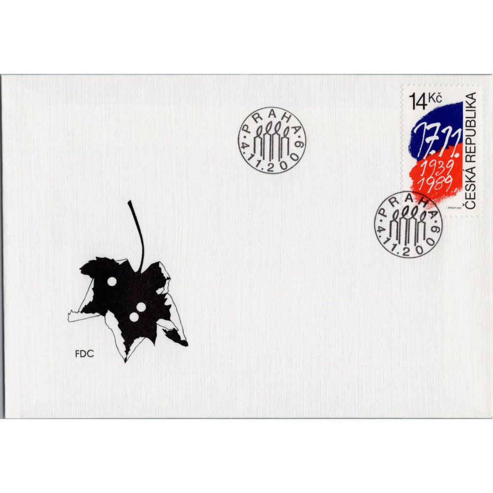 FDC Tschechische Republik, Pof.614 (Mi. 613)**, 14 Kč