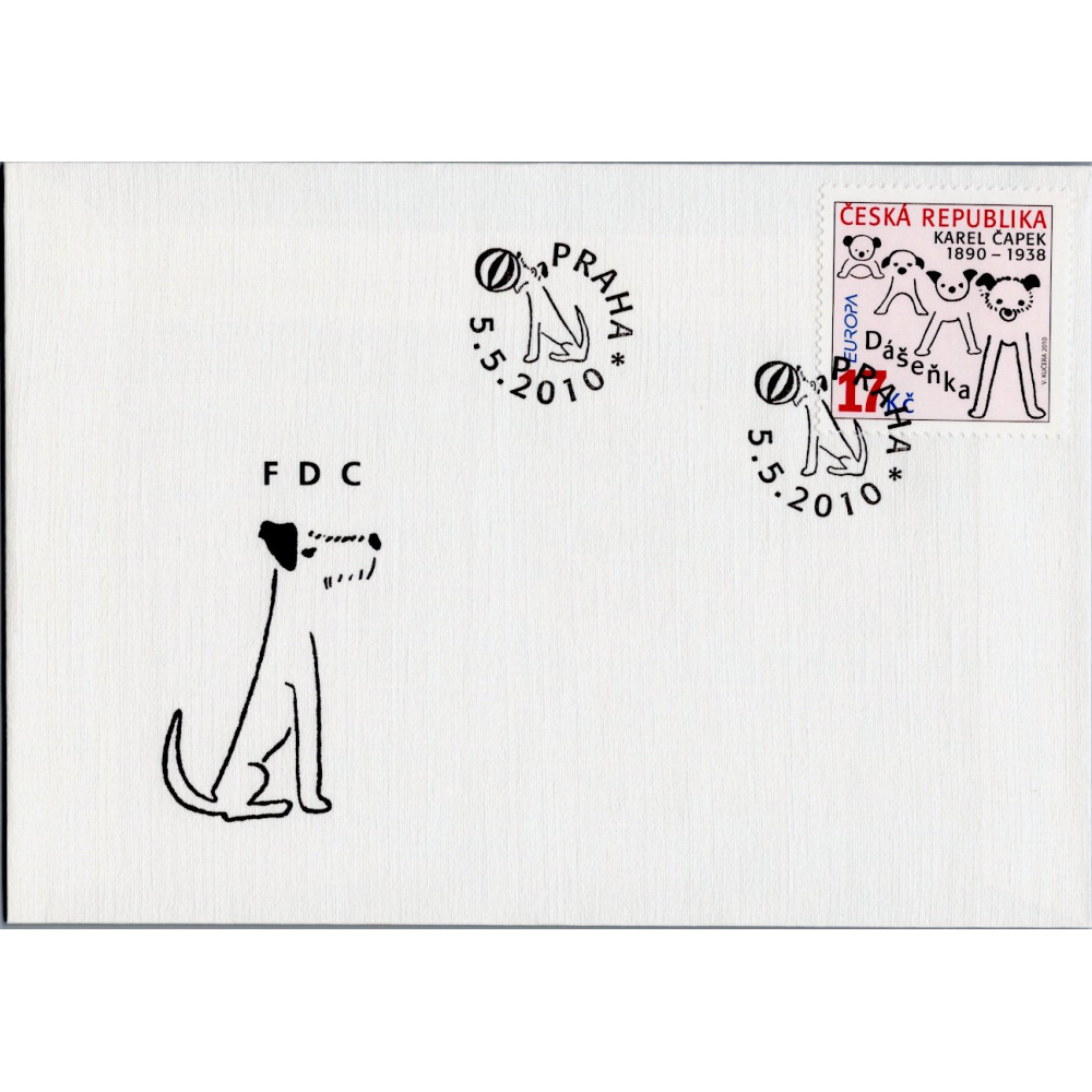 FDC ČR, Pof.632**, 17 Kč