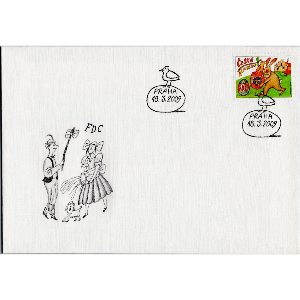FDC ČR, Pof.590**, 10 Kč