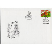 FDC ČR, Pof.590**, 10 Kč