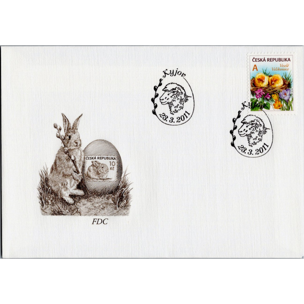 FDC ČR, Pof.677**, A