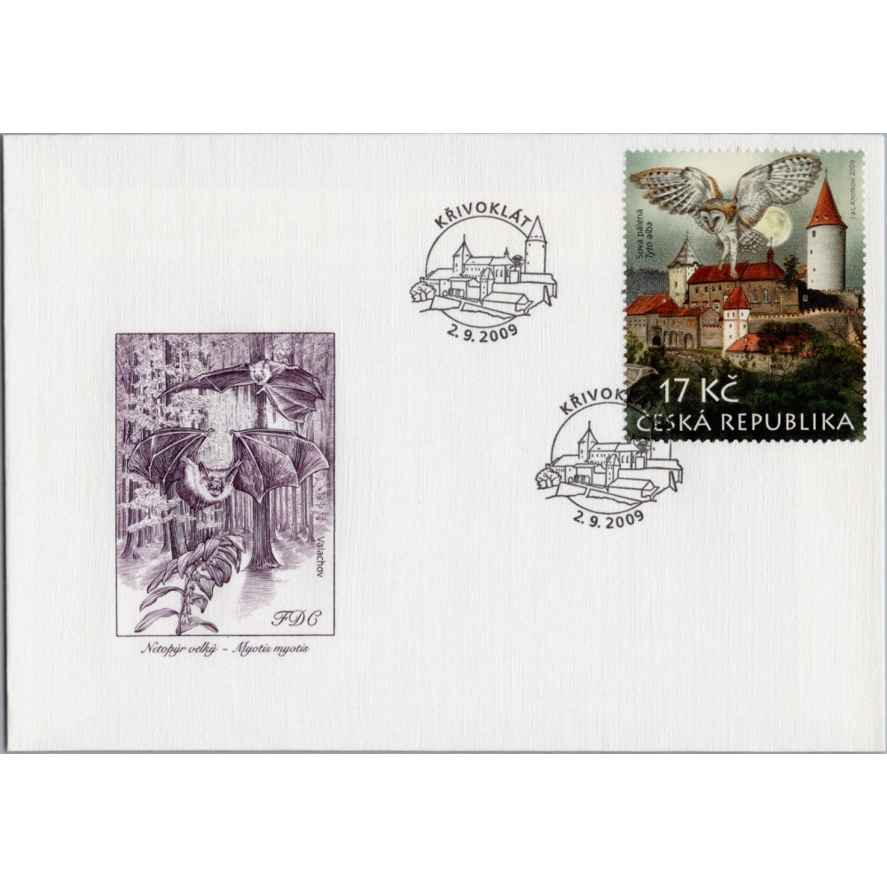 FDC Tschechische Republik, Pof.607 (Mi. 606)**, 17 Kč