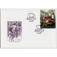 FDC Tchéquia, Pof.607 (Mi. 606), MNH, 17 Kč
