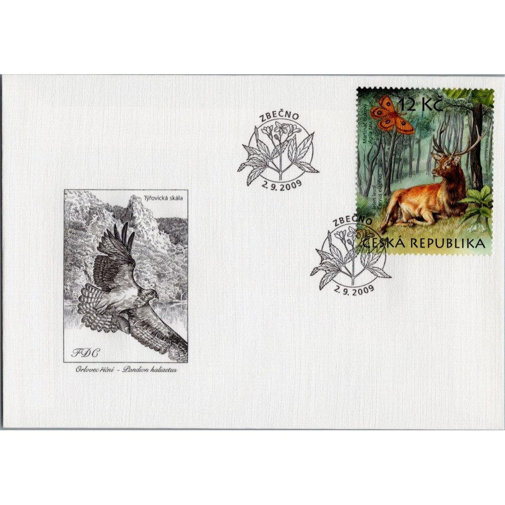 FDC Czechia, Pof.605 (Mi. 604), MNH, 12 Kč