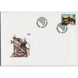 FDC Tschechische Republik, Pof.609 (Mi. 608)**, 12 Kč