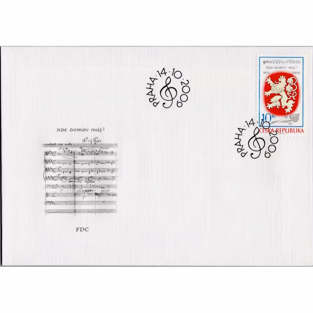 FDC Tschechische Republik, Pof.610 (Mi. 609)**, 10 Kč