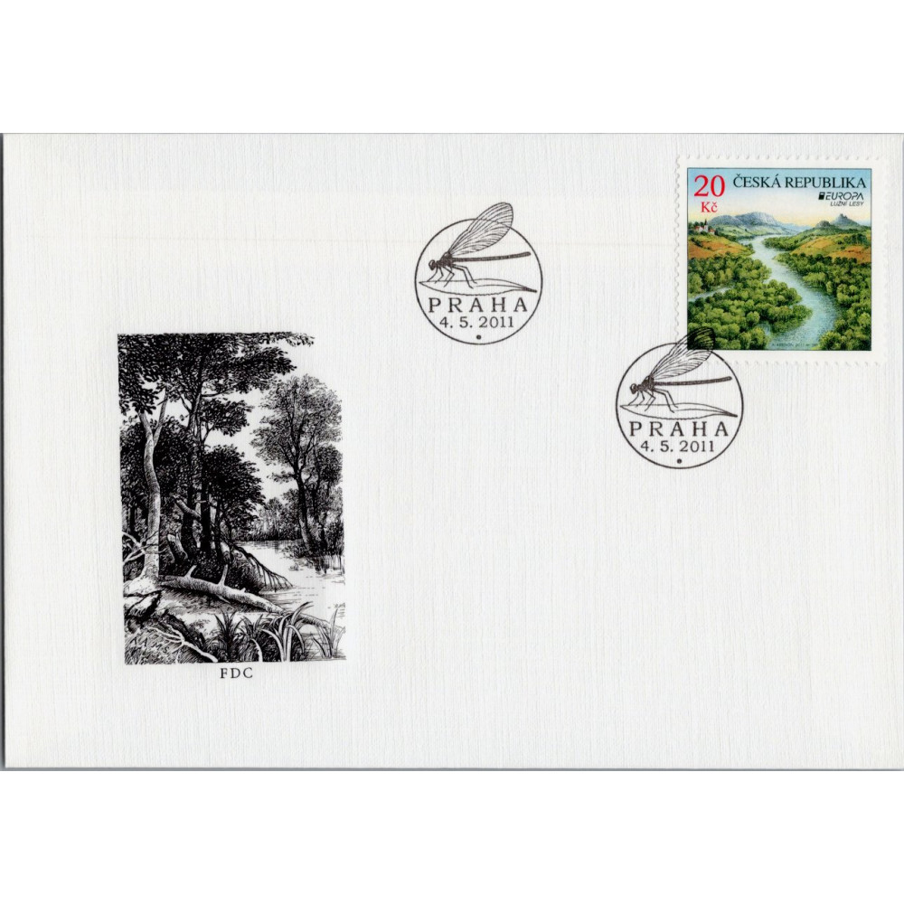 FDC ČR, Pof.680**, 20 Kč