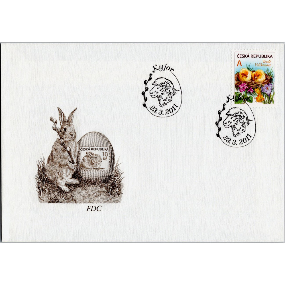 FDC Tschechische Republik, Pof.677 (Mi. 676)**, A