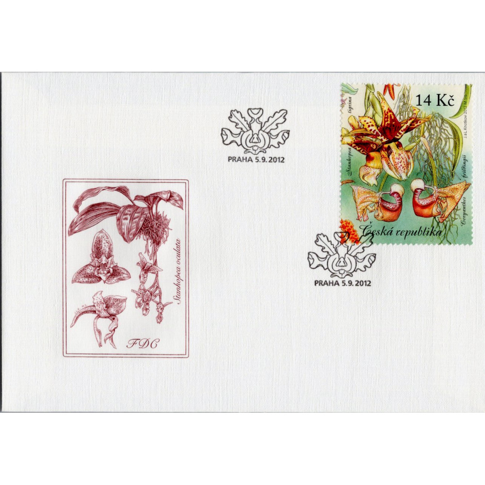 FDC ČR, Pof.731**, 14 Kč