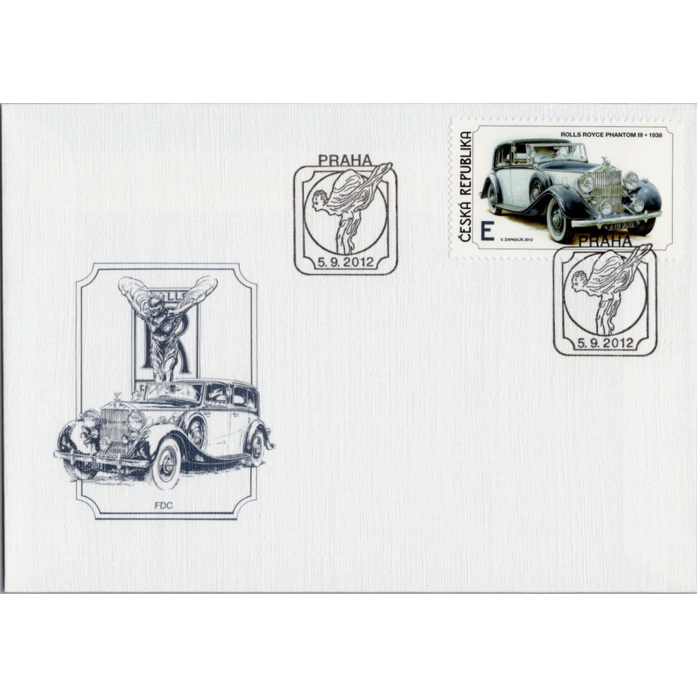 FDC Chequia, Pof.738 (Mi. 737), MNH, E